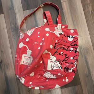 Juicy couture pink tote bag